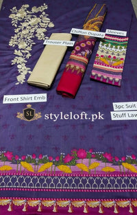 Styleloft.pk Anaya Spring/Summer Lawn 3Piece Suit 3 PIECE