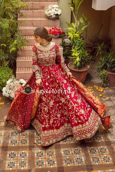 Styleloft.pk Annus Abrar Bridal Wedding Unstitched Dress 3 PIECE