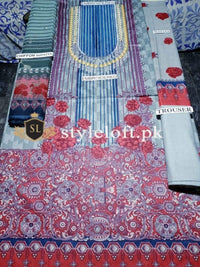 AUJ Lawn Collection 2020 Unstitched 3 Piece Suit