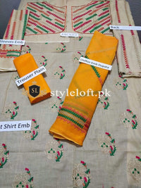 Bareeze Eid Collection 2020 Unstitched 3 Piece Suit