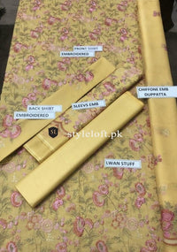 Styleloft.pk Bareeze Embroidered Eid Collection 3 PIECE