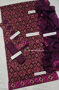 Styleloft.pk Bareeze Embroidered Lawn Collection 3 PIECE