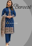 Styleloft.pk Bareeze Embroidered Linen Unstitched 3 Piece Suit 3 PIECE