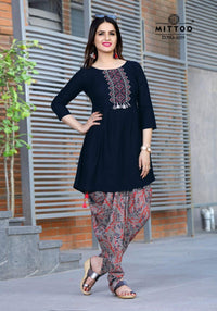 Styleloft.pk Batik Embroidered Linen 2Piece Suit (Shirt & Trouser) 2 PIECE