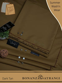Styleloft.pk Bonanza Satrangi Wash n Wear Unstitched Suit for Men's 2 PIECE