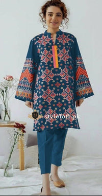 Styleloft.pk BTW Linen Collection Embroidered 2PC Unstitched Suit 2 PIECE