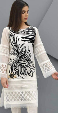 Styleloft.pk Cartes Embroidered Linen 2Piece Suit (Shirt & Trouser) 2 PIECE