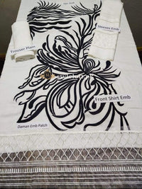 Styleloft.pk Cartes Embroidered Linen 2Piece Suit (Shirt & Trouser) 2 PIECE