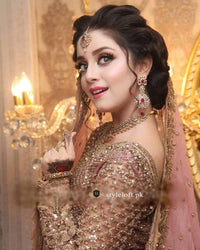 Styleloft.pk Celebrity Spotted 3Piece Net Embroidered Maxi 3 PIECE