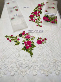 Styleloft.pk Charizma Embroidered 2Piece Suit (Shirt & Trouser) 2 PIECE