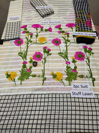 Styleloft.pk Charizma Spring/Summer Lawn 3Piece Suit 3 PIECE