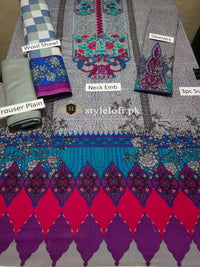 Styleloft.pk Charizma Unstitched Winter Collection 2020 3 PIECE
