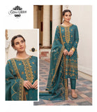 Styleloft.pk Cross Stitch Embroidered Lawn 3Pc Suit With Embroidered Dupatta 3 PIECE