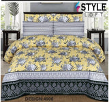 Styleloft.pk D-654 Premium Cotton King Bedsheet bed sheests