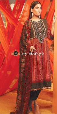 Styleloft.pk Eden Robe Unstitched Winter Collection 2020 3 PIECE