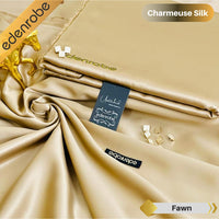 Styleloft.pk Edenrobe Charmeuse Silk  Unstitched Suit for Men's 2 PIECE