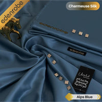 Styleloft.pk Edenrobe Charmeuse Silk  Unstitched Suit for Men's 2 PIECE