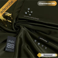 Styleloft.pk Edenrobe Charmeuse Silk  Unstitched Suit for Men's 2 PIECE