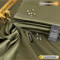 Styleloft.pk Edenrobe Charmeuse Silk  Unstitched Suit for Men's 2 PIECE