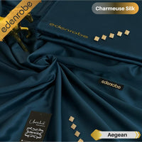 Styleloft.pk Edenrobe Charmeuse Silk  Unstitched Suit for Men's 2 PIECE