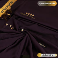 Styleloft.pk Edenrobe Charmeuse Silk  Unstitched Suit for Men's 2 PIECE