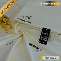 Styleloft.pk Edenrobe Charmeuse Silk  Unstitched Suit for Men's 2 PIECE