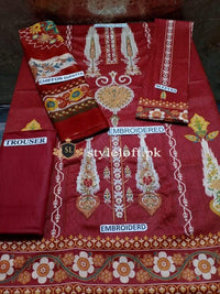 Edenrobe Masoori Lawn Collection 2020 Unstitched 3 Piece Suit