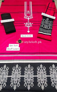 Styleloft.pk Edenrobe Spring/ Summer Lawn 3Piece Suit 3 PIECE