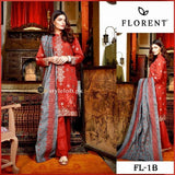 Florent Lawn Collection 2020 Unstitched 3 Piece Suit