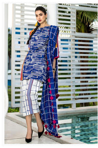 Styleloft.pk GA-010 Embroidered Linen 2Piece Suit (Shirt & Trouser) 2 PIECE