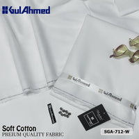 Styleloft.pk Gul Ahmed Soft Cotton Unstitched Suit for Men's 2 PIECE
