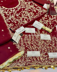 Styleloft.pk Indian Luxery Maxi Collection 3 PIECE