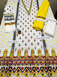 Iznik Eid Collection 2020 Unstitched 3 Piece Suit