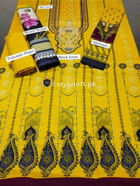 Styleloft.pk Iznik Unstitched Winter Collection 2020 3 PIECE