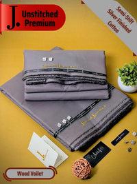 Styleloft.pk J. Cotton Unstitched Suit for Men's 2 PIECE