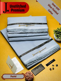 Styleloft.pk J. Cotton Unstitched Suit for Men's 2 PIECE