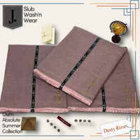 Styleloft.pk J. Slub Wash'n Wear Exclusive Unstitched Suit for Men's-JDR 2 PIECE