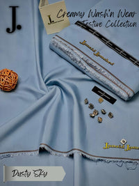 Styleloft.pk J. Wash n Wear Unstitched Suit for Men's 2 PIECE