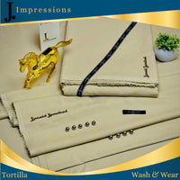 Styleloft.pk J. Wash n Wear Unstitched Suit for Men's 2 PIECE