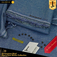 Styleloft.pk j. Wool Unstitched Suit for Men's 2 PIECE