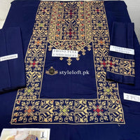 Styleloft.pk Junaid Jamshed Embroidered Linen 2Piece Suit (Shirt & Trouser) 2 PIECE