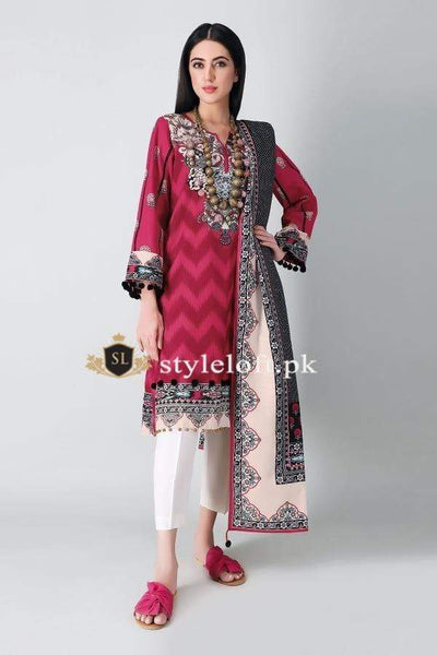 Styleloft.pk Khaadi Spring/Summer Lawn 3Piece Suit 3 PIECE