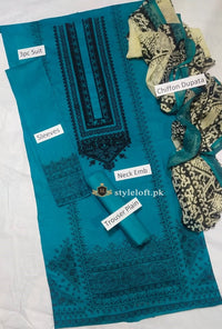 Styleloft.pk Khaadi Spring/Summer Lawn 3Piece Suit 3 PIECE