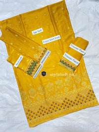 Styleloft.pk Lakhany Linen Collection Embroidered 2PC Unstitched Suit 2 PIECE