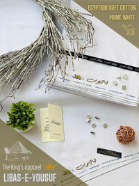 Styleloft.pk LIBAS-E-YOUSAF Soft Cotton Unstitched Suit for Men's 2 PIECE