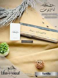 Styleloft.pk LIBAS-E-YOUSAF Soft Cotton Unstitched Suit for Men's 2 PIECE