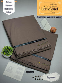 Styleloft.pk Libas-e-Yousuf Wash n Wear Unstitched Suit for Men's 2 PIECE