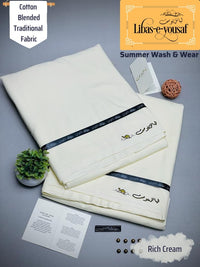 Styleloft.pk Libas-e-Yousuf Wash n Wear Unstitched Suit for Men's 2 PIECE