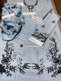 Styleloft.pk Limelight Embroidered Lawn 3Pc Suit With Embroidered Dupatta 3 PIECE