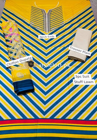 Styleloft.pk Limelight Embroidered Lawn Collection 21 3 PIECE